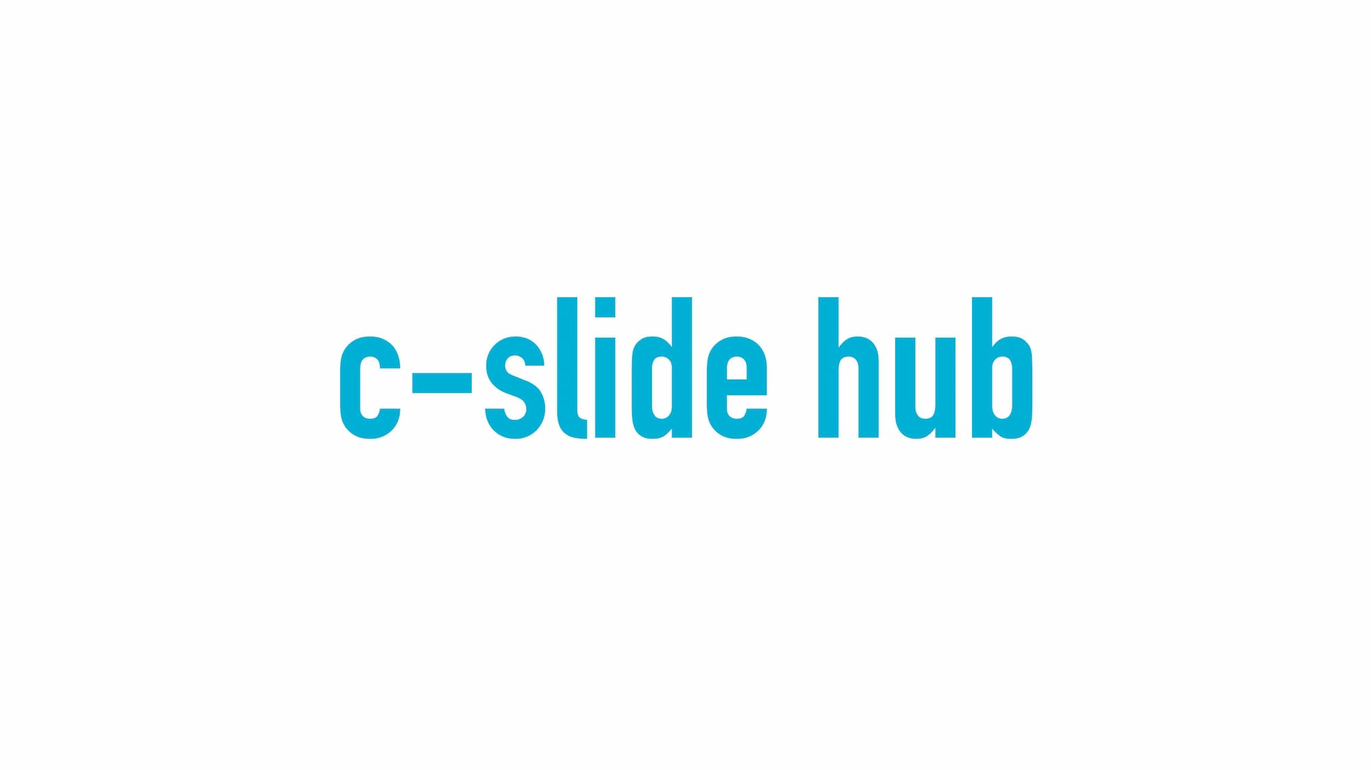 c-slide hubのアイキャッチ